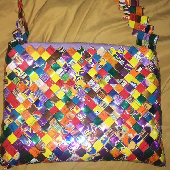 NWOT recycled purse - Picture 2 of 3